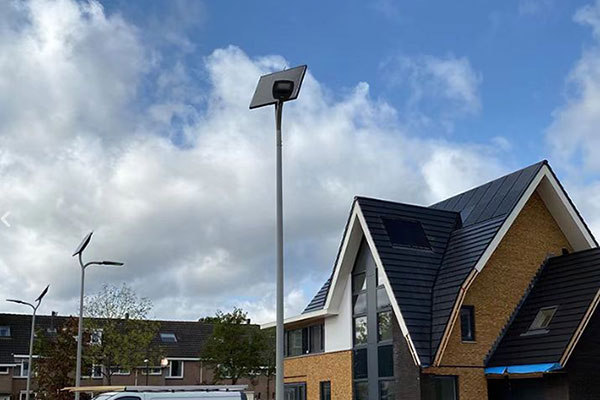 LED outdoor street light housing supplied to Morocco LED външна улична лампа, доставена в Мароко