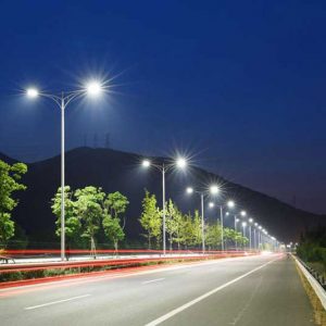 Колко метра 1бр led улично осветление